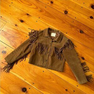 Rylee & Cru fringe jacket